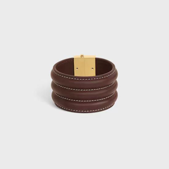  셀린느 팔찌 ULT 007029 GOLD C2 BROWN - CELINE