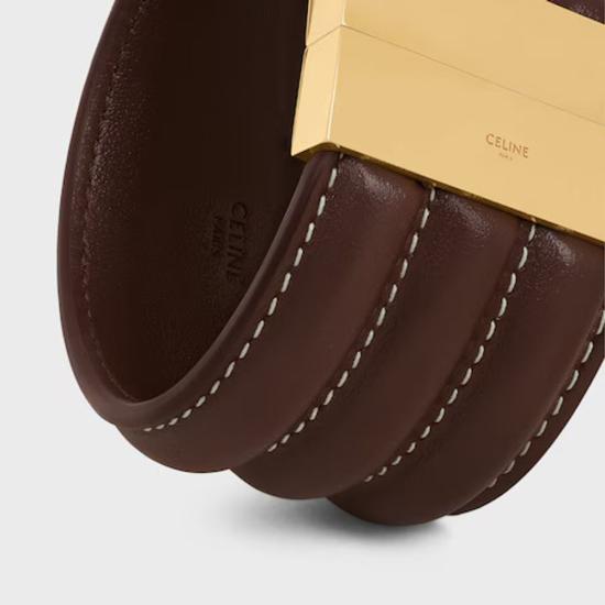  셀린느 팔찌 ULT 007029 GOLD C2 BROWN - CELINE