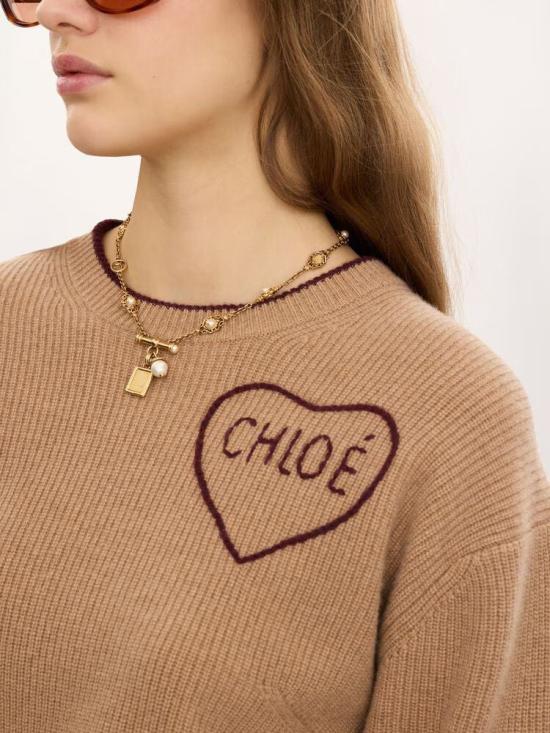 26FW 끌로에 스웨터 MASTER ULT 009771 MARRON S CAMEL - CHLOE