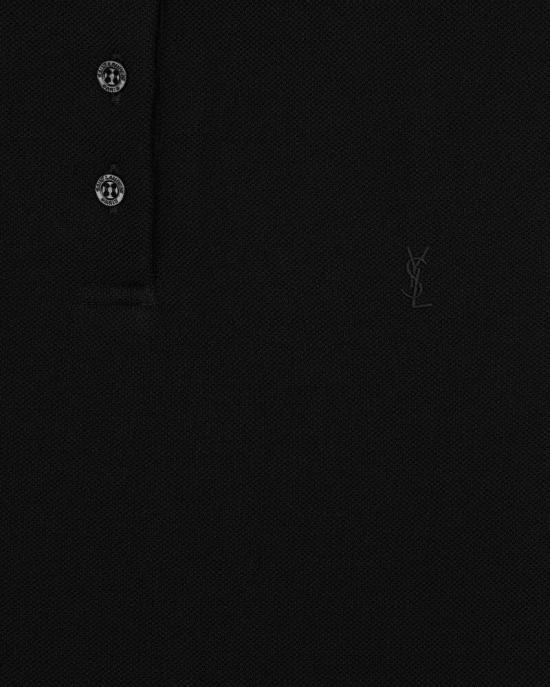 26SS 생로랑 탑 MASTER ULT 008635 NOIR S BLACK - SAINT LAURENT