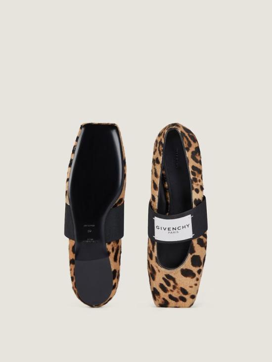 26SS 지방시 플랫 슈즈 MASTER ULT 008768 IMPRIME 36 TAN - GIVENCHY