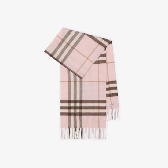 26FW 버버리 머플러/스카프 ULT 009854 ROSE TU PINK - BURBERRY