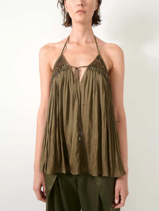 26SS 바바라 부이 민소매 티셔츠 MASTER ULT 008540 MILITAIRE 36 OLIVE