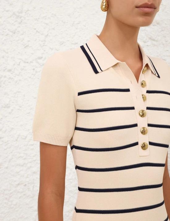 26SS 짐머만 원피스 MASTER ULT 009133 CREME 0 CREAM - ZIMMERMANN