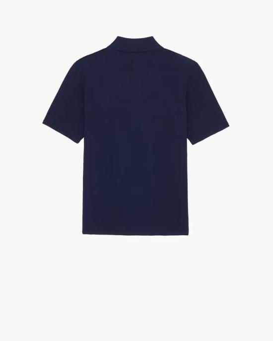 26SS 생로랑 탑 MASTER ULT 008432 BLEU S NAVY - SAINT LAURENT