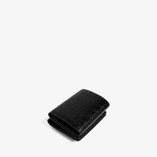 26SS 발렌시아가 명함지갑 ULT 009243 NOIR TU BLACK - BALENCIAGA