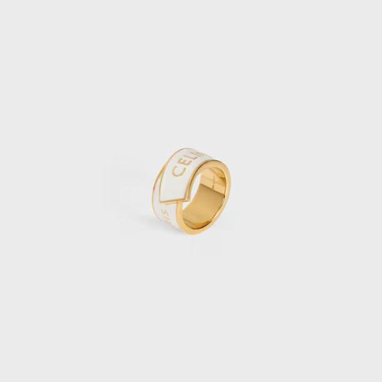 26FW 셀린느 반지 MASTER ULT 009840 IVOIRE 52 GOLD - CELINE