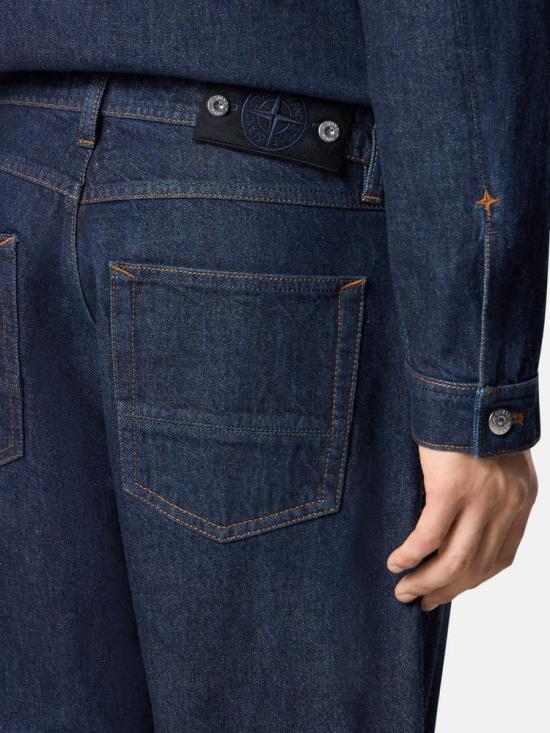 25FW 스톤 아일랜드 데님 팬츠 MASTER ULT 006753 BLEU 28 NAVY - STONE ISLAND