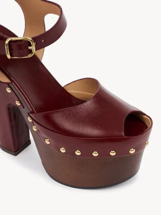  끌로에 힐/펌프스 MASTER ULT 009686 BORDEAUX 37 BURGUNDY - CHLOE