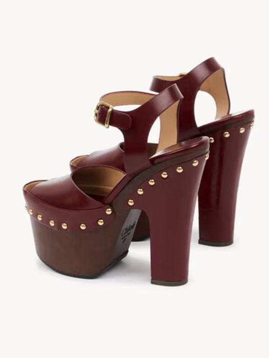  끌로에 힐/펌프스 MASTER ULT 009686 BORDEAUX 37 BURGUNDY - CHLOE