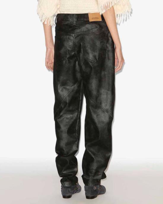 25FW 이자벨마랑에뚜왈 데님 팬츠 MASTER ULT 007188 NOIR 34 BLACK - ISABEL MARANT ETOILE