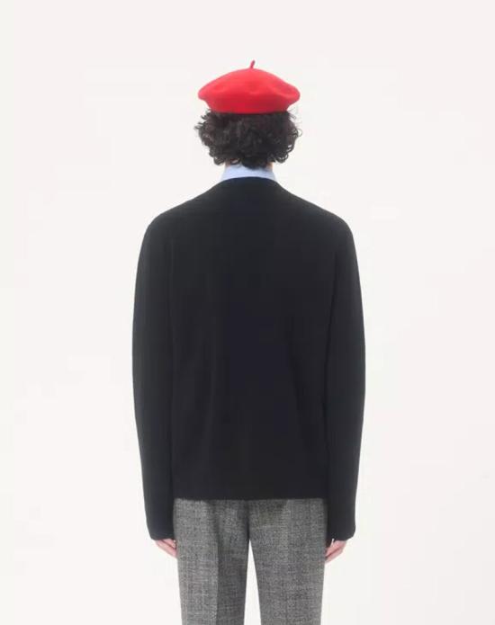 26SS 발렌티노 가라바니 스웨터 MASTER ULT 008055 NOIR M BLACK - VALENTINO GARAVANI