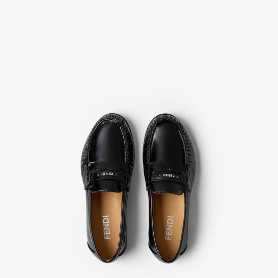 26FW 펜디 플랫 슈즈 MASTER ULT 010241 NOIR 37 BLACK - FENDI