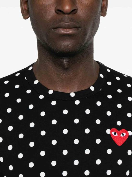 26FW 꼼데가르송 긴팔 티셔츠 AXT1660511 Black - COMME DES GARCONS
