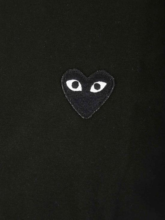 26FW 꼼데가르송 반팔 티셔츠 AXT0640511 BLACK - COMME DES GARCONS
