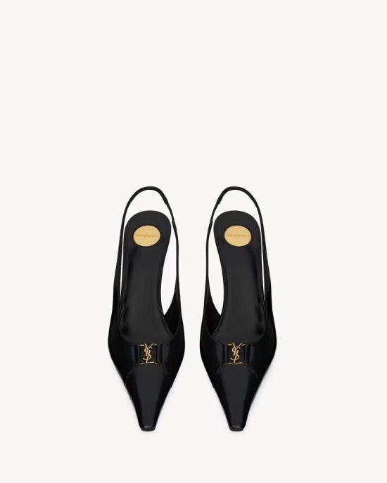25FW 생로랑 힐/펌프스 MASTER ULT 007802 NOIR 37 BLACK - SAINT LAURENT
