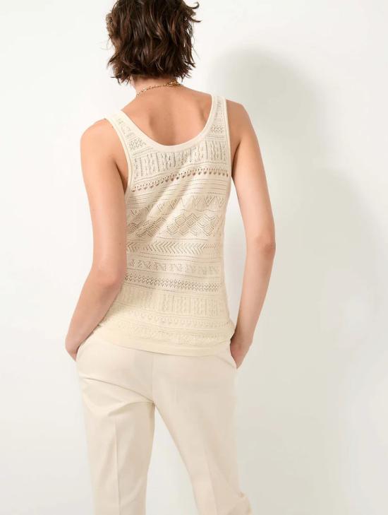 26SS 바바라 부이 민소매 티셔츠 MASTER ULT 008548 BLANC S CREAM - BARBARA BUI