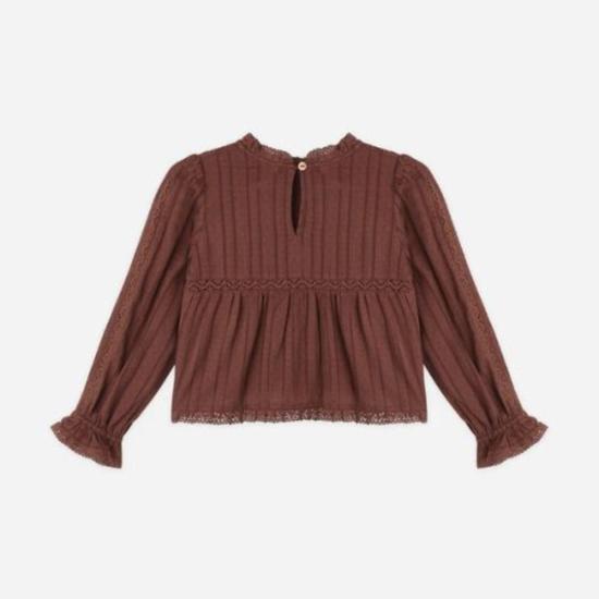  [키즈] 라일리 앤 크루 블라우스 키즈 라일리 + 크루 세실 블라우스 멀베리 - RYLEE AND CRU