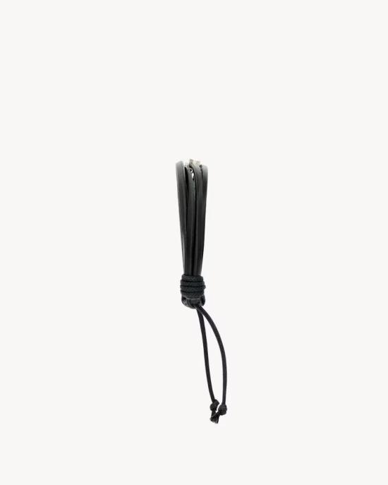 26FW 생로랑 브레이슬릿 MASTER ULT 010302 NOIR M BLACK - SAINT LAURENT