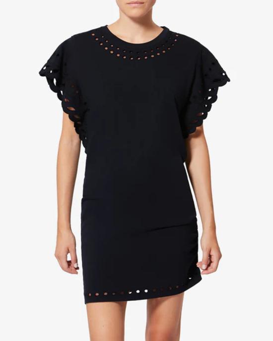 26SS 이자벨마랑에뚜왈 탑 MASTER ULT 008666 NOIR S BLACK - ISABEL MARANT ETOILE
