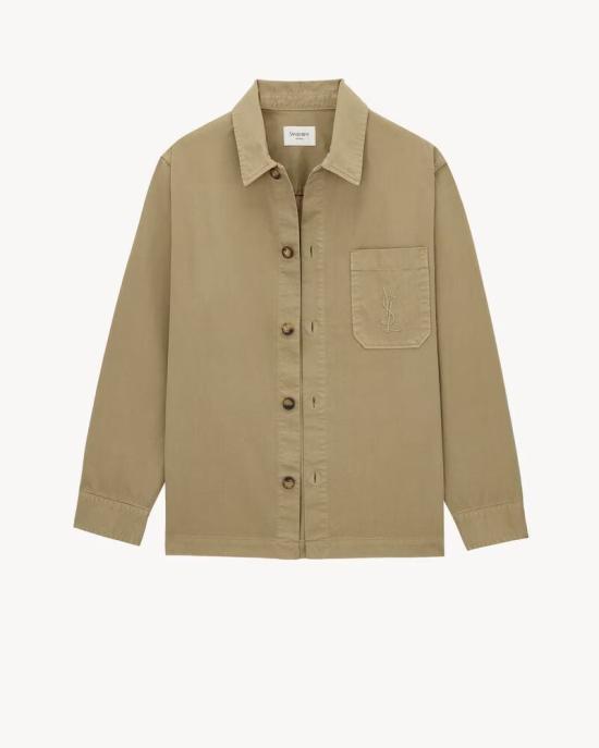 26SS 생로랑 셔츠 MASTER ULT 008430 BEIGE M - SAINT LAURENT