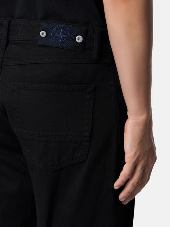 25FW 스톤 아일랜드 데님 팬츠 MASTER ULT 006752 BLEU 28 BLACK - STONE ISLAND
