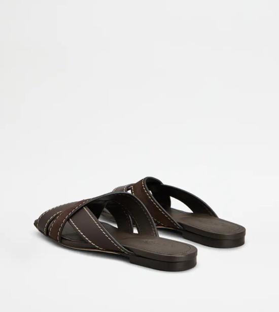26SS 토즈 플랫 슈즈 MASTER ULT 008889 MARRON 37 BROWN - TODS