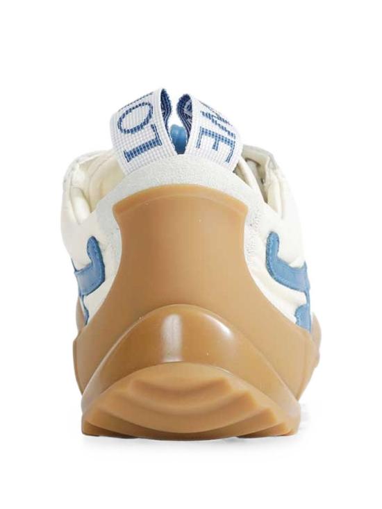 26FW 로에베 그립 나일론 스웨이드 스니커즈 L815282XAZ 2105 WHITE BLUE DOM - LOEWE