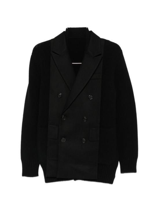 26FW 사카이 수트 자켓 26 08762 001 BLACK