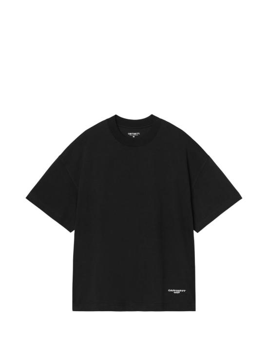 26FW 칼하트 WIP 반팔 티셔츠 I037112 0D2XX BLACK