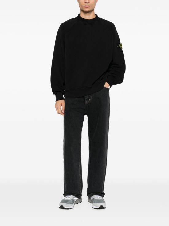 26FW 스톤 아일랜드 긴팔 티셔츠 L2S156100053 S0458V0029 BLACK - STONE ISLAND