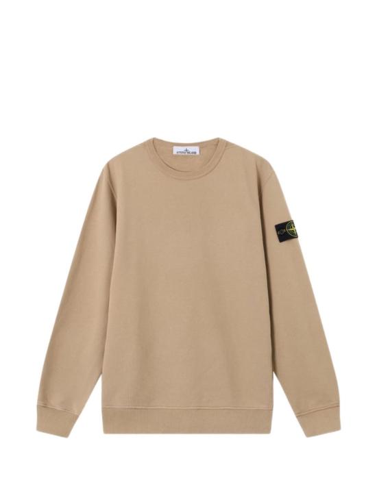 26FW 스톤 아일랜드 60120 코튼 플리스 스웨트셔츠 L2S156100049 S0A20V0094 BROWN