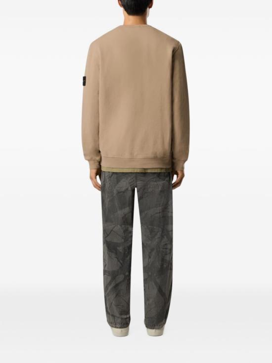 26FW 스톤 아일랜드 60120 코튼 플리스 스웨트셔츠 L2S156100049 S0A20V0094 BROWN - STONE ISLAND
