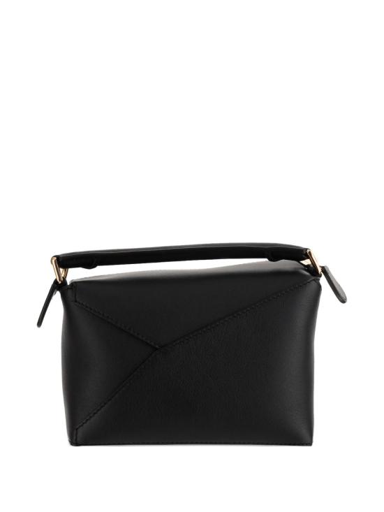 26FW 로에베 소프트 그레인드 카프스킨 미니 퍼즐 엣지백 A510P88X60 1100 BLACK - LOEWE
