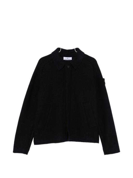 26FW 스톤 아일랜드 가디건 L2S155100042 S0IN1V0020 BLACK