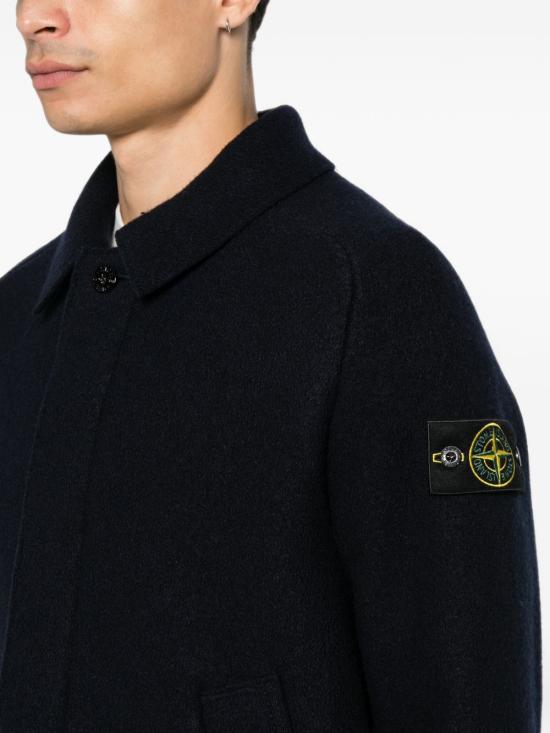 26FW 스톤 아일랜드 가디건 L2S155100042 S0IN1V0020 BLACK - STONE ISLAND