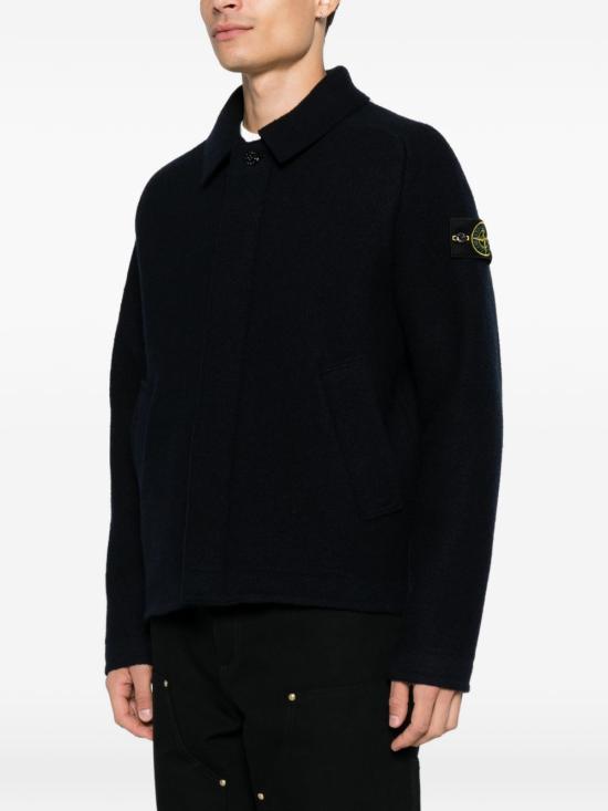 26FW 스톤 아일랜드 가디건 L2S155100042 S0IN1V0020 BLACK - STONE ISLAND