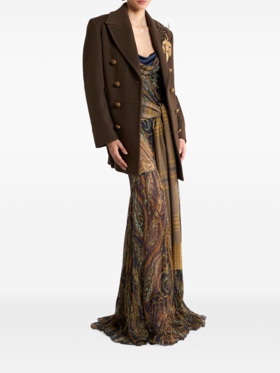 26FW 에트로 수트 자켓 WRBA0105 99TUB19N8476 BROWN - ETRO