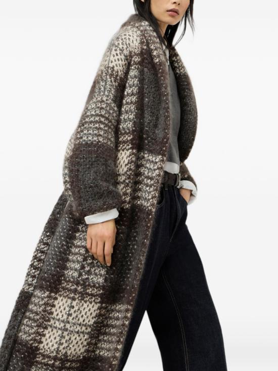 26FW 브루넬로 쿠치넬리 가디건 MMT571706 CYL69 GREY - BRUNELLO CUCINELLI