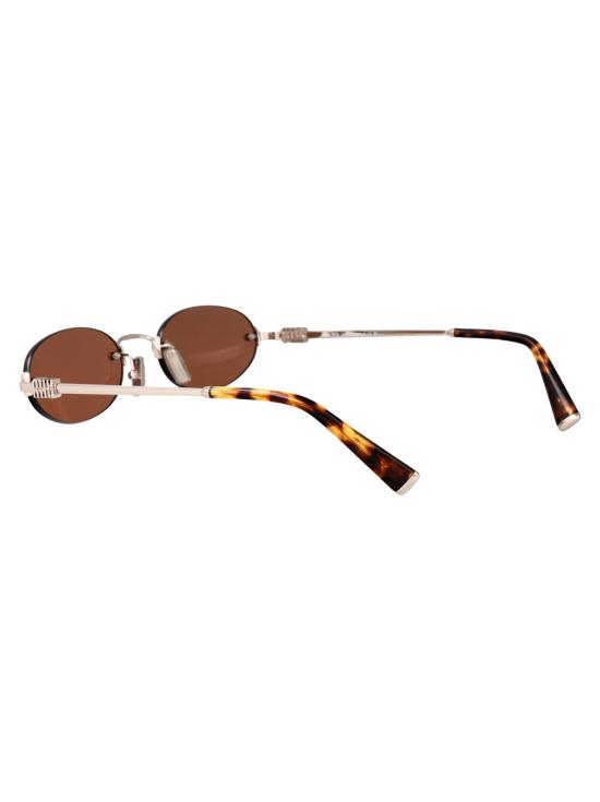26SS 미우미우 림리스 오벌 선글라스 0MU A54S 1BC90Q silver - MIU MIU