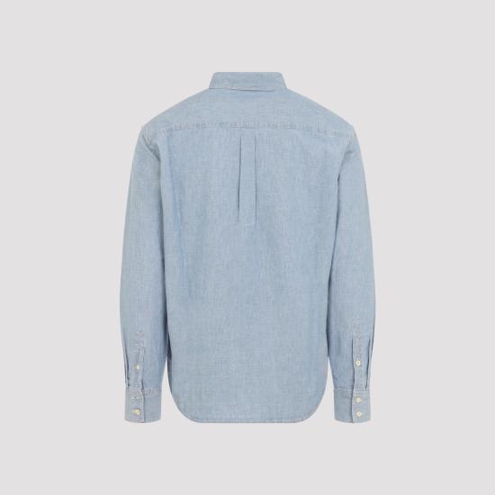 26FW 셀린느 코튼 데님 셔츠 RC0N42N68 GGG2 BIO BLEACH WASH - CELINE
