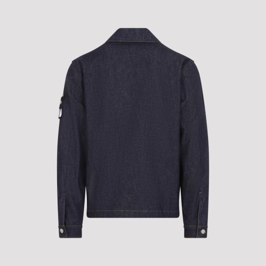 26FW 스톤 아일랜드 봄버 자켓 L2S144100006 S00J8 VJ200 BLUE RAW - STONE ISLAND