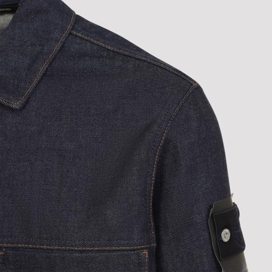 26FW 스톤 아일랜드 봄버 자켓 L2S144100006 S00J8 VJ200 BLUE RAW - STONE ISLAND