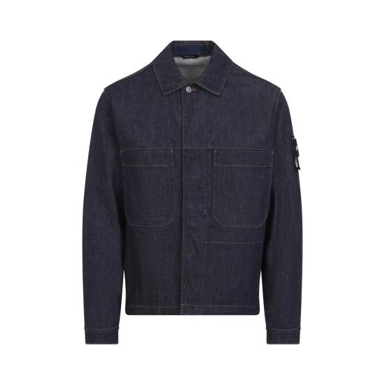 26FW 스톤 아일랜드 봄버 자켓 L2S144100006 S00J8 VJ200 BLUE RAW - STONE ISLAND