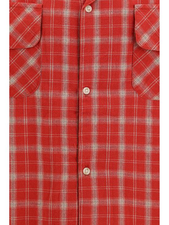 26FW 파운드 긴팔 셔츠 FOFW26SR02012 0072 RED - FOUND