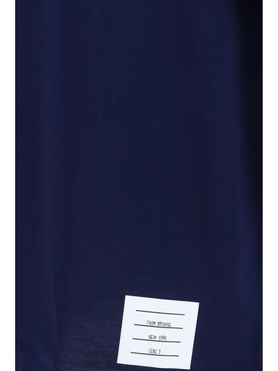 26FW 톰브라운 반팔 티셔츠 MJT581AJ0276 415 BLUE - THOM BROWNE