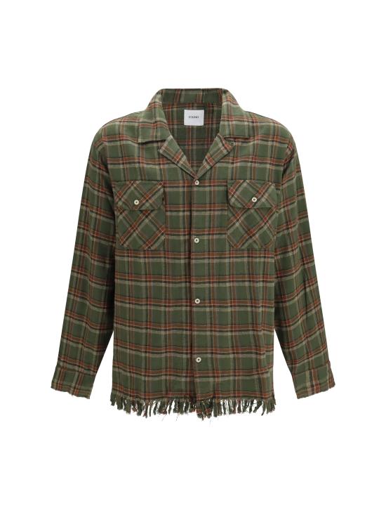 26FW 파운드 긴팔 셔츠 FOFW26SR02012 0112 GREEN