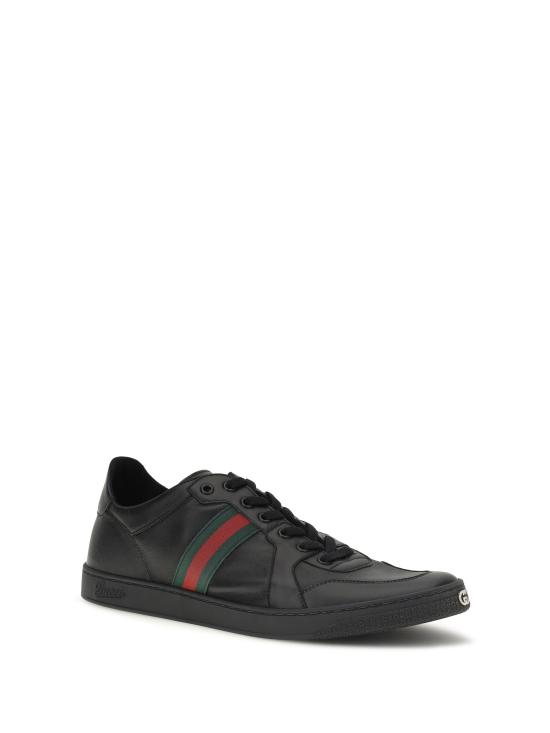 26FW 구찌 스트레티 로우탑 스니커즈 865441AAGFF 1048 BLACK - GUCCI