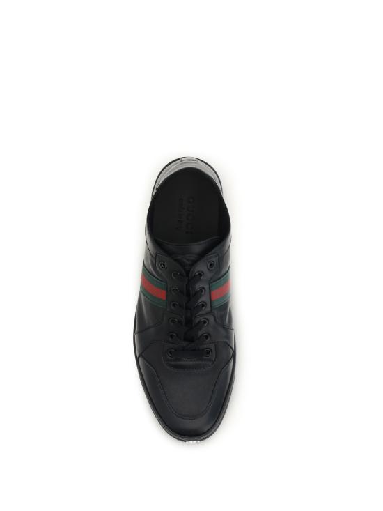 26FW 구찌 스트레티 로우탑 스니커즈 865441AAGFF 1048 BLACK - GUCCI