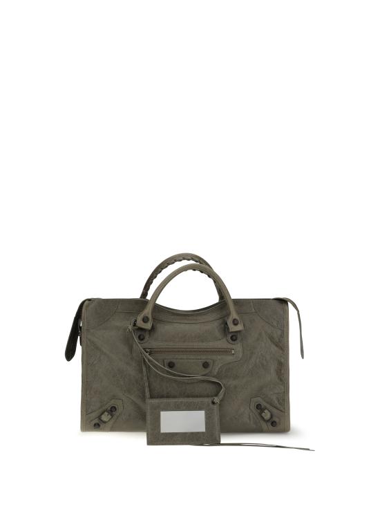26FW 발렌시아가 르 시티 백 8657602ACFH 3258 GREEN
